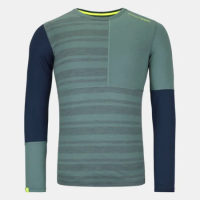 ORTOVOX 185 ROCK'N'WOOL LONG SLEEVE M, arctic grey