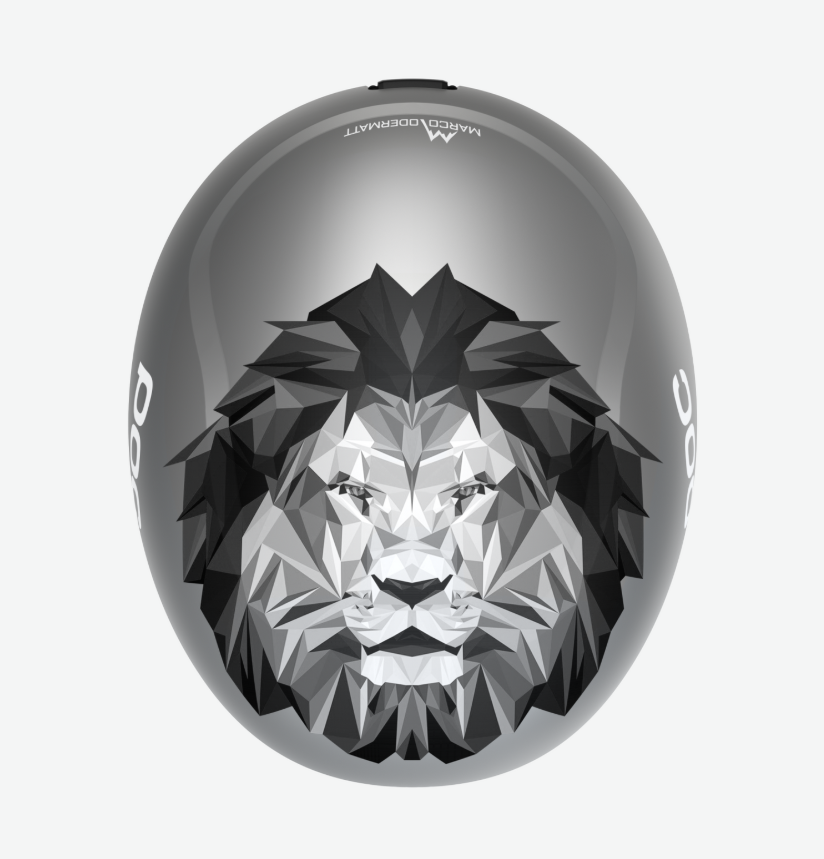 POC Skull Dura Jr Marco Odermatt Ed., Argentite Silver, M-L/55-58