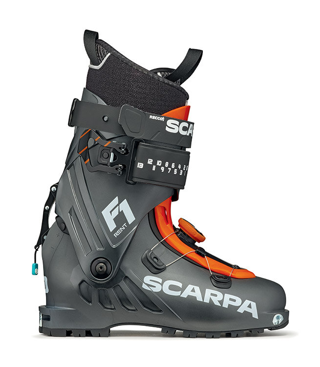 Scarpa F1 Rent Thermo Intuition, Anthracite/Orange