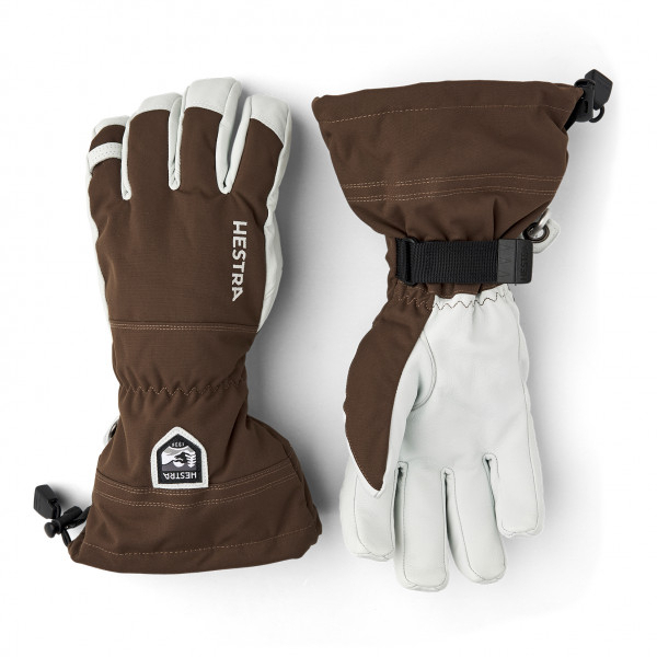 Hestra Army Leather Heli Ski 5 Finger, espresso, 6