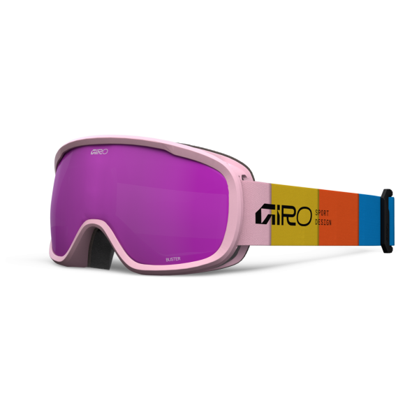 Giro Buster Flash Goggle, pink blocks amber pink S2