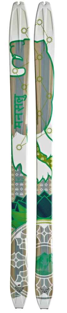 Dynafit Manaslu 2.0 W + Speedskin Manaslu, White/Green, 174