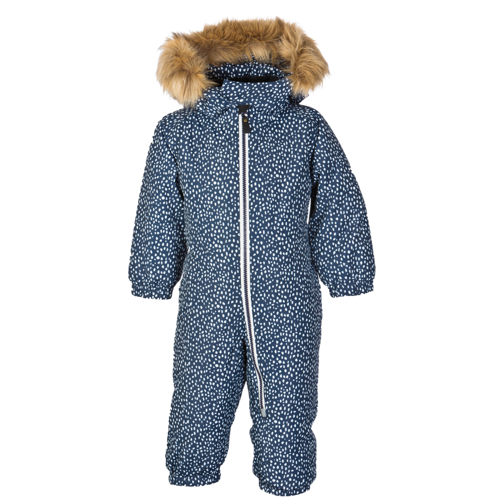 Rukka Jamin Kinder Thermo Overall, dress blue print, 110