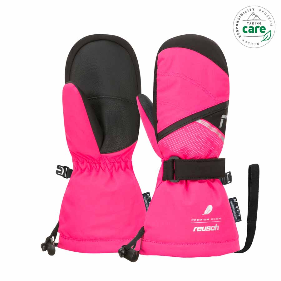 Reusch Kaden Down R-TEX® XT Mitten, pink glo, V