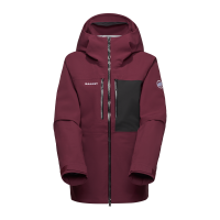 Mammut Hooded Jacket Women, vin-black