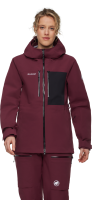 Mammut Hooded Jacket Women, vin-black