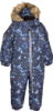 Rukka Jamin Kinder Thermo Overall, navy galaxie print, 80
