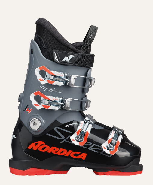 Nordica SPEEDMACHINE J4, SCHWARZ-ANTHRAZIT-ROT, 24.5