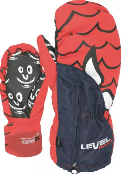 Level Lucky Mitt pk, blue, 3