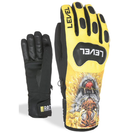 Level Glove Race JR, Goldenrod, 5
