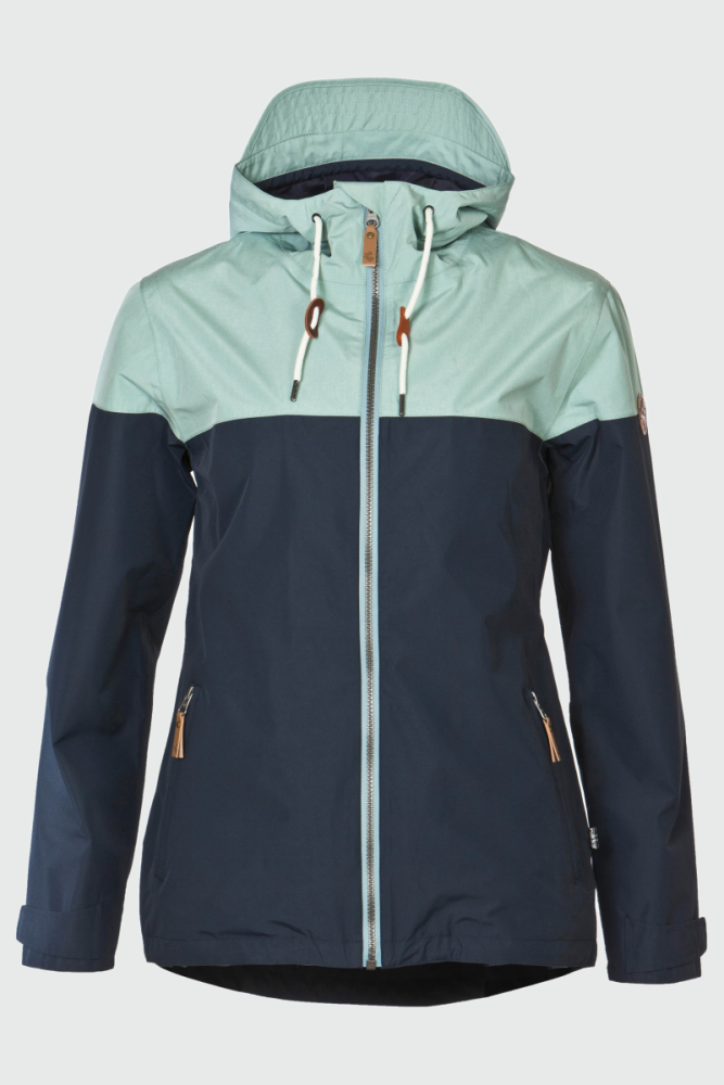rukka Nala Damen Regenjacke, blue surf, 40