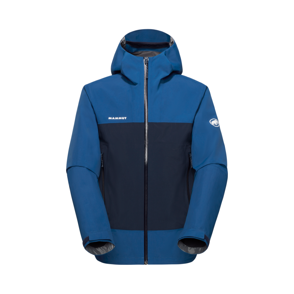 Mammut Crag HS Hooded Jacket Men, tschiel-marine, M