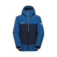 Mammut Crag HS Hooded Jacket Men, tschiel-marine, M