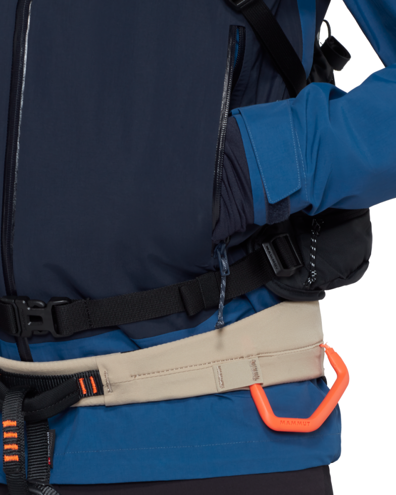 Mammut Crag HS Hooded Jacket Men, tschiel-marine, M