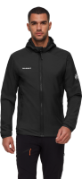 Mammut Rime Light IN Hybrid Hooded Jacket Men, black, XL