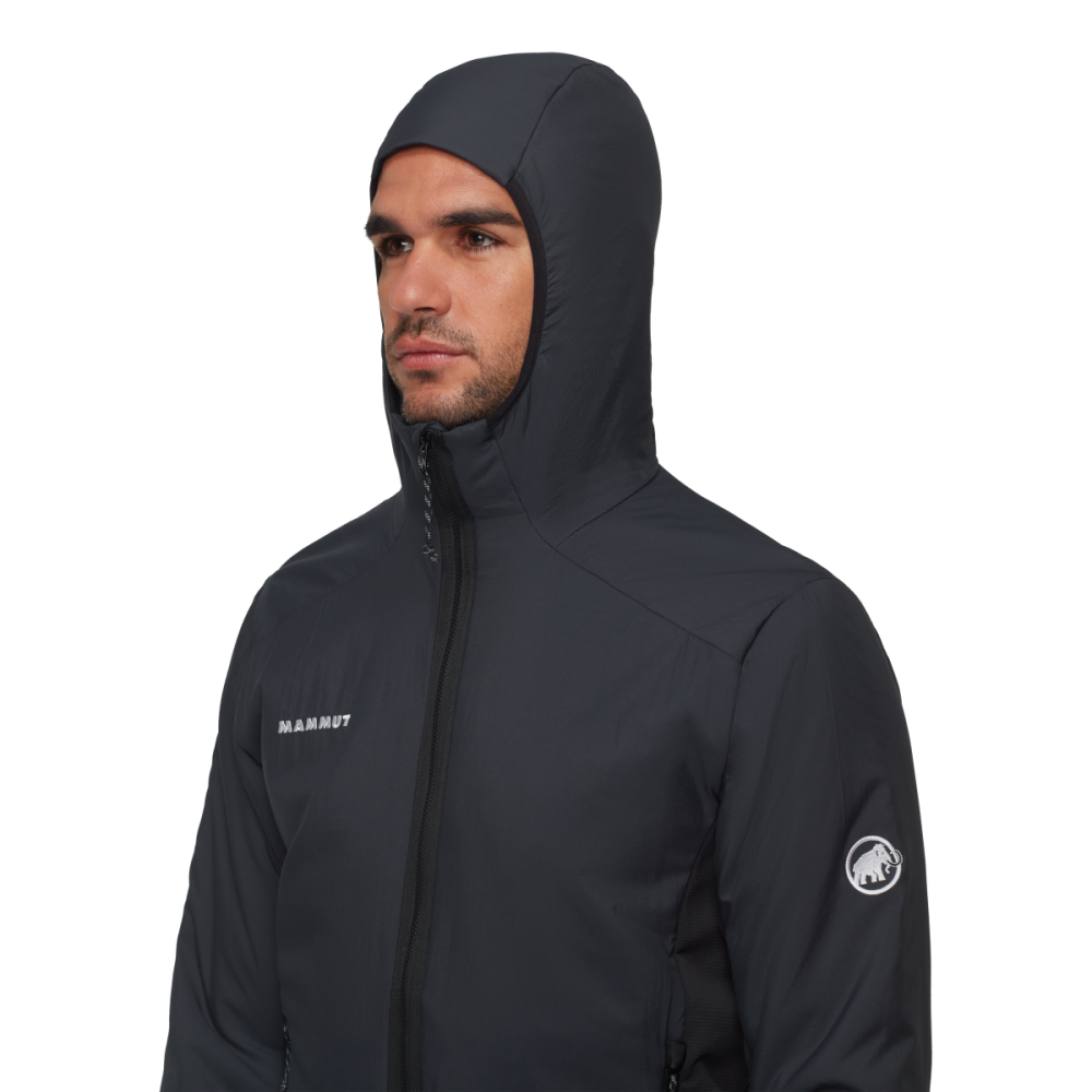 Mammut Rime Light IN Hybrid Hooded Jacket Men, black, XL