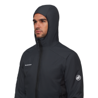 Mammut Rime Light IN Hybrid Hooded Jacket Men, black, XL