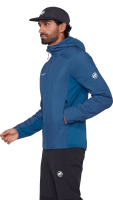 Mammut Rime Light IN Hybrid Hooded Jacket Men, tschiel, S