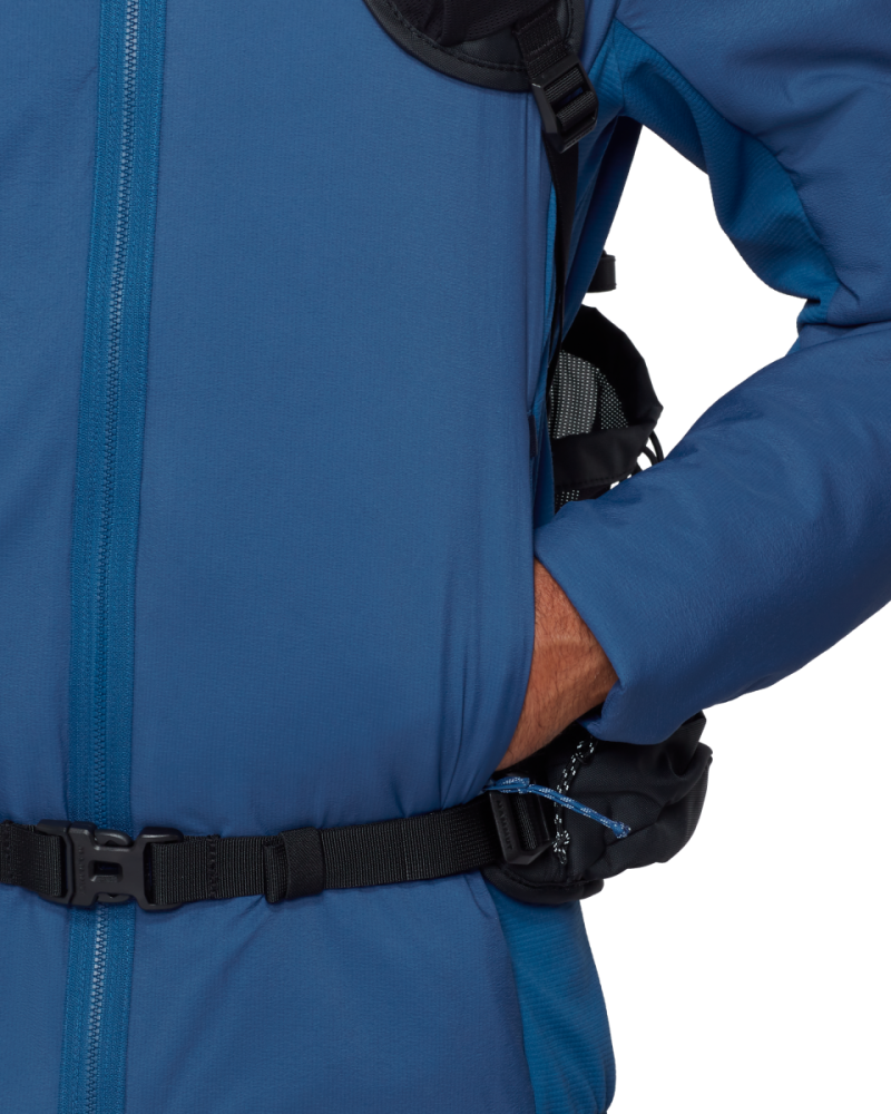 Mammut Rime Light IN Hybrid Hooded Jacket Men, tschiel, S