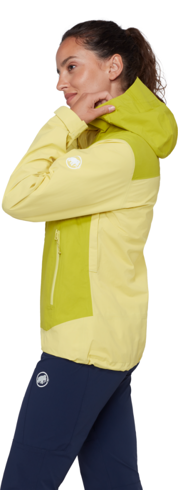Mammut Crag HS Hooded Jacket Women, holunder-acacia, S