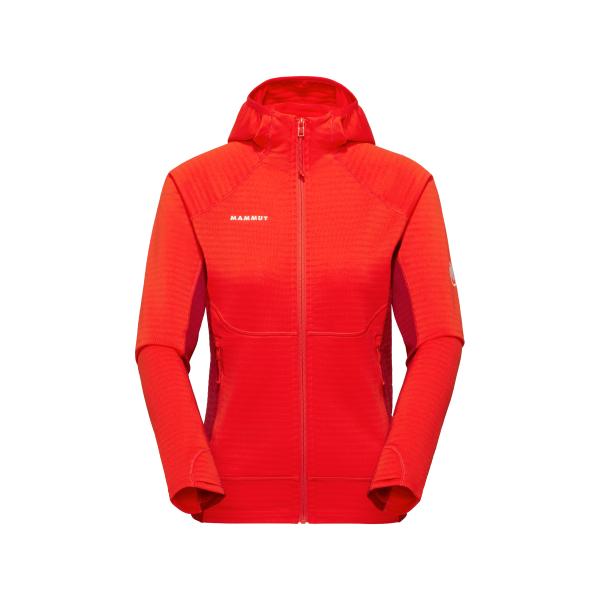 Mammut Taiss ML Hooded Jacket Women, red-dark red