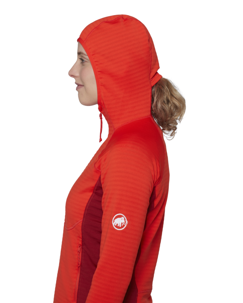 Mammut Taiss ML Hooded Jacket Women, red-dark red, L