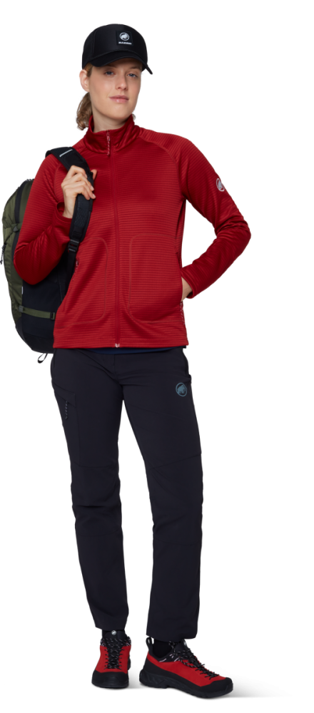 Mammut Crag ML Jacket Women, dark red, S