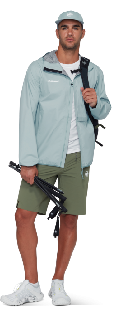 Mammut Ducan Light HS Hooded Jacket Men, nebla, XL