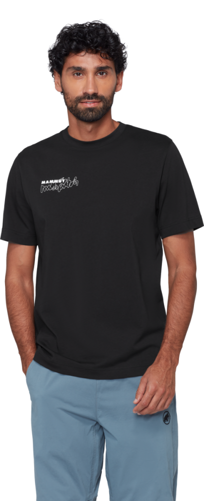 Mammut Base T-Shirt Men Multi-Pitch, black