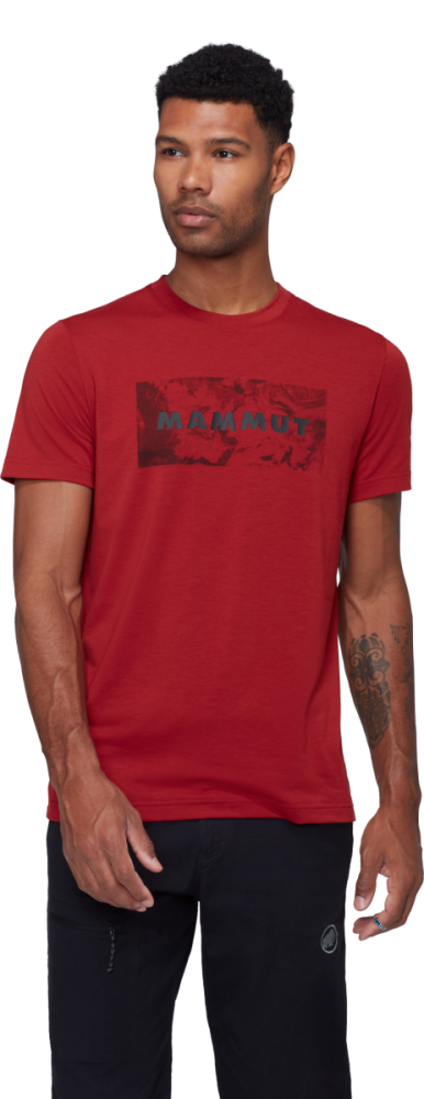Mammut Trovat T-Shirt Men Logo, dark red