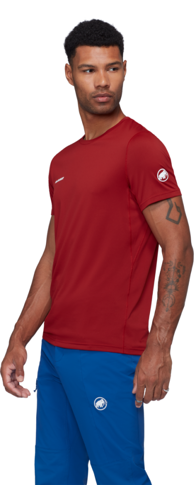 Mammut Selun FL T-Shirt Men, dark red, M
