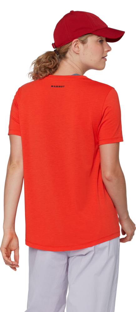 Mammut Mountain T-Shirt Women Fruendenhorn, red