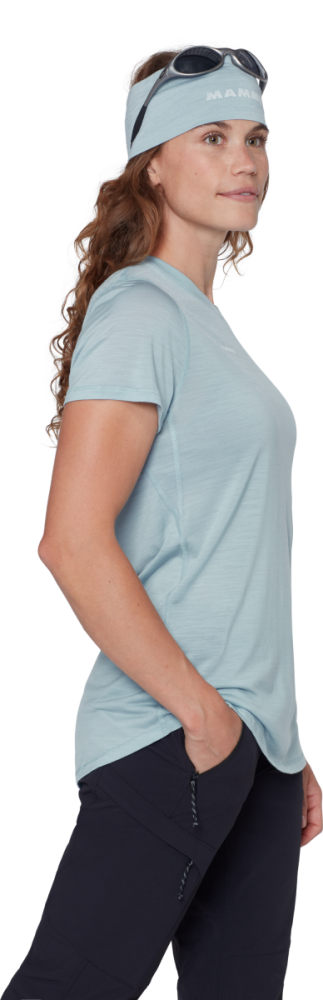 Mammut Tree Wool FL T-Shirt Women, nebla, L