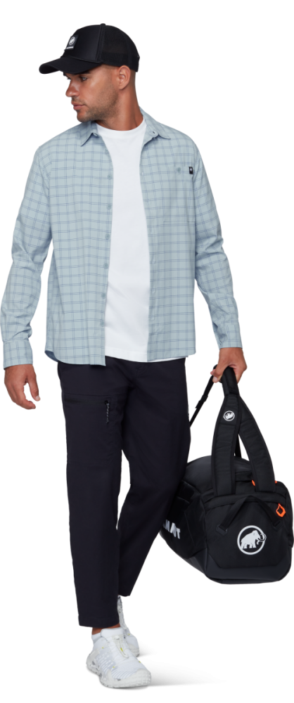 Mammut Lenni Longsleeve Shirt Men, nebla-tschiel, XL