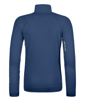 Ortovox FLEECE GRID JACKET W, blue nunatak, M