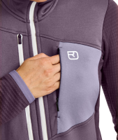 Ortovox FLEECE GRID JACKET W, blue nunatak, M