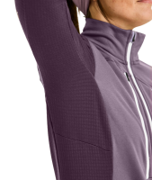 Ortovox FLEECE GRID JACKET W, blue nunatak, M