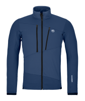 Ortovox FLEECE GRID JACKET M, blue nunatak, XXL