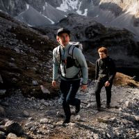 Ortovox FLEECE GRID JACKET M, blue nunatak, XXL