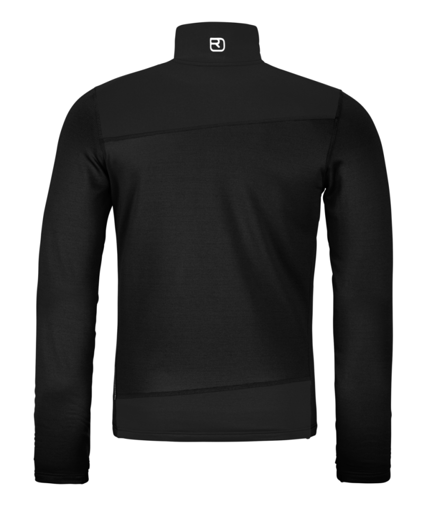 Ortovox FLEECE LIGHT JACKET M, black raven, M