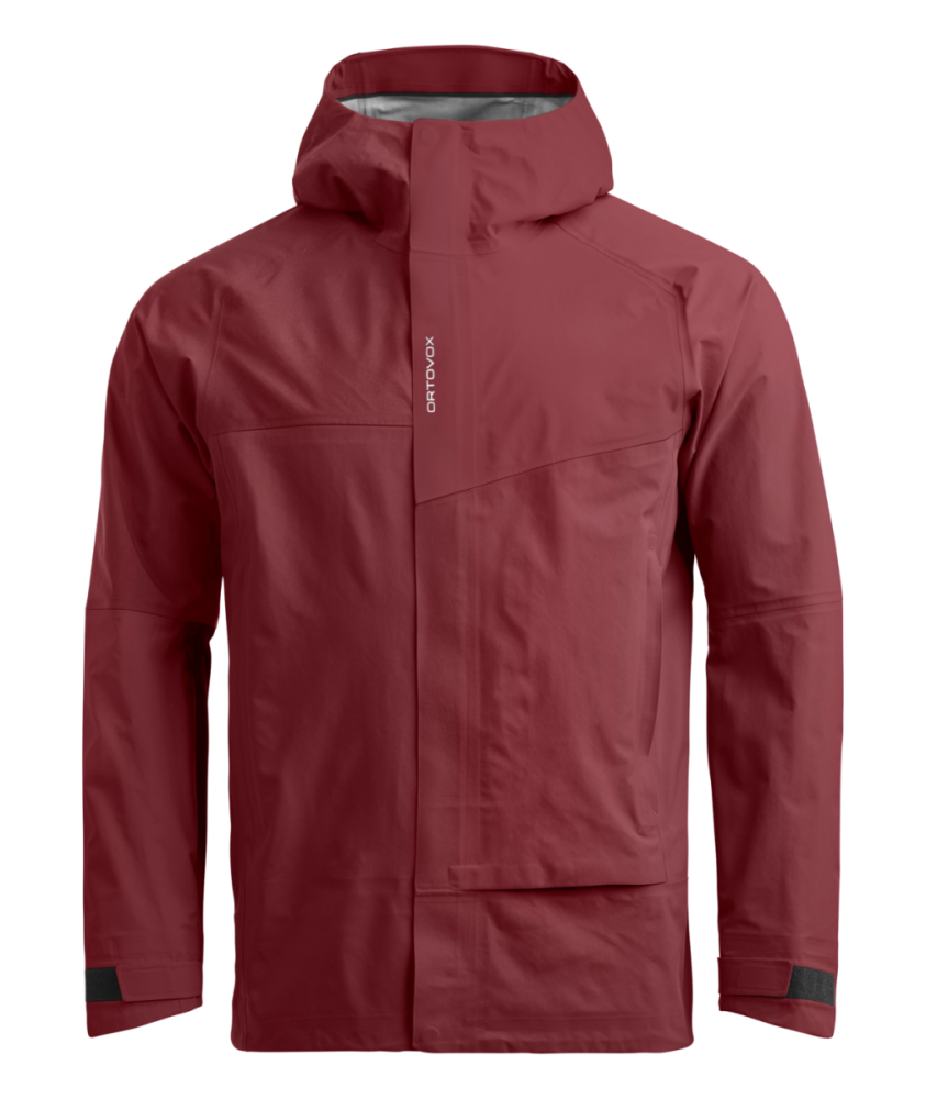 Ortovox Seceda 3l Jacket M, red malbec, M