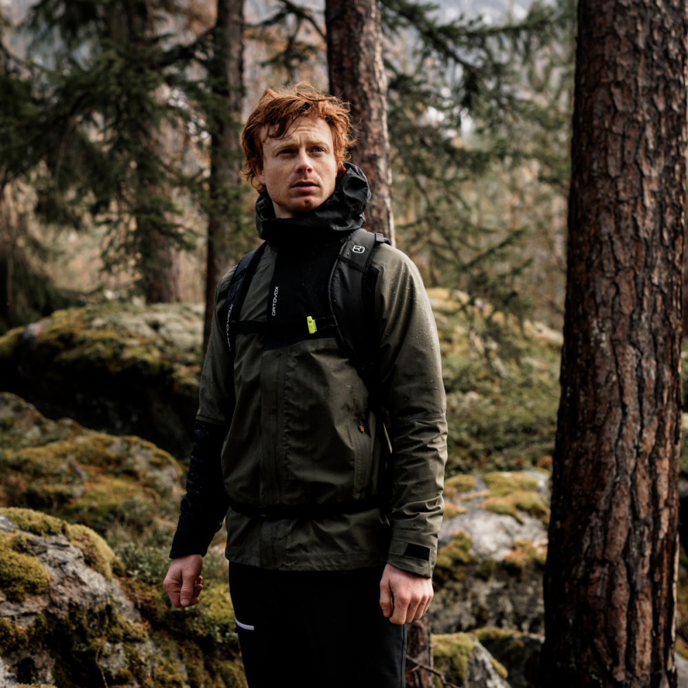 Ortovox Seceda 3l Jacket M, red malbec, M