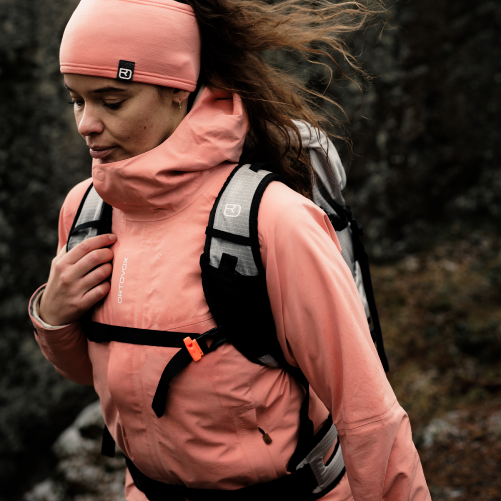 Ortovox Seceda 3l Jacket W, green sage, L