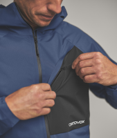Ortovox Trace 2.5l Jacket M, blue nunatak, XL