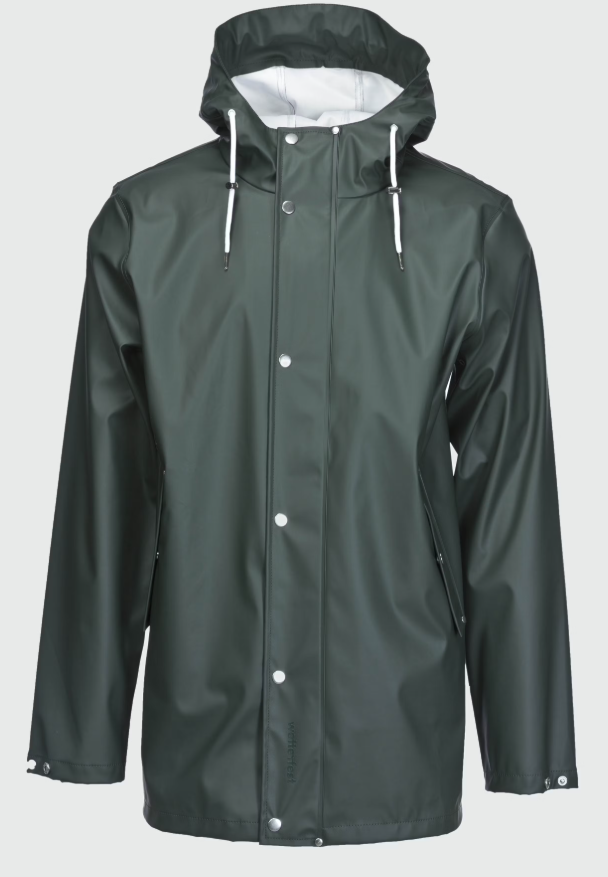 Rukka Vance Herren Regenjacke, darkest spruce, L