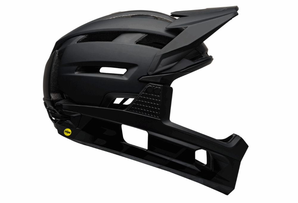 Bell Super Air R Spherical Mips Helmet, matte / gloss black, L 58-62