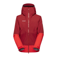 Mammut Alto Guide HS Hooded Jacket Women, dark red- red, L