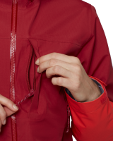 Mammut Alto Guide HS Hooded Jacket Women, dark red- red, L