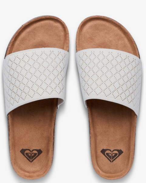 Roxy Mannae Slide, Taupe