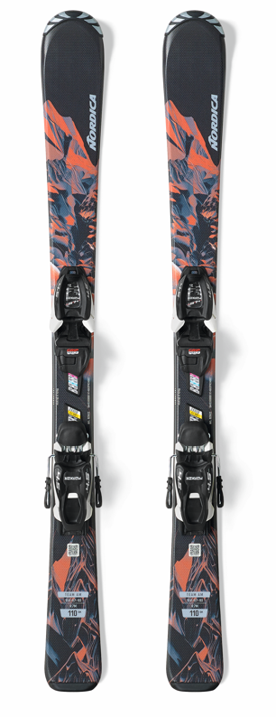Nordica TEAM AM FDT / JR 4.5 FDT, SCHWARZ-ROT-BLAU
